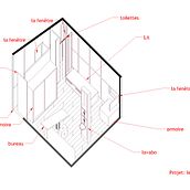 Mi Proyecto del curso: Introducción al dibujo arquitectónico en AutoCAD. Architecture, Interior Architecture, Interior Design, L, scape Architecture, Architectural Illustration, and ArchVIZ project by Jaime Fuentes - 11.05.2021