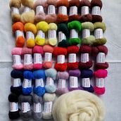 My project in Needle Felting: Paint Portraits with Wool course. Arts, Crafts, Fiber Arts, and Naturalistic Illustration project by Wilma Pizza - 11.06.2021