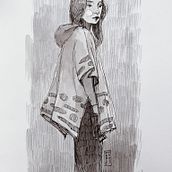 Cahier de croquis. Traditional illustration project by Marie Monnerat - 11.06.2021