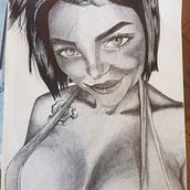 Mi Proyecto del curso: Retrato realista con bolígrafo. Traditional illustration, Drawing, Portrait Drawing, Realistic Drawing, and Artistic Drawing project by Victor Aguirre - 11.06.2021