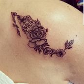 My project in Tattoo for Beginners course . Design tatuaj de Giovana Alvarado - 11.06.2021