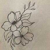 Mi Proyecto del curso: Tatuaje para principiantes. Tattoo Design project by Frida Sofía Zárate Martínez - 11.06.2021