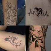 Mi Proyecto del curso: Tatuaje para principiantes Ein Projekt aus dem Bereich Tattoodesign von Ingrid tatiana Gutierrez Romero - 07.11.2021