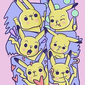 Pikachu trial run. Un progetto di Illustrazione tradizionale, Character design e Illustrazione digitale di spatialartist - 07.11.2021