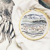 Mon projet du cours : Broderie créative : la révolution à base de points. Embroider, and Creativit project by Petitpas Stephanie - 11.07.2021