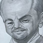 Mi Proyecto del curso: Retrato en caricatura con grafito. Traditional illustration, Drawing, and Portrait Drawing project by Denisse Carcovich - 11.07.2021