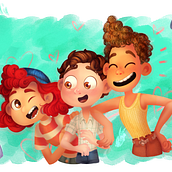 Fanarts. Un projet de Illustration traditionnelle et Illustration numérique de Fani Hinostroza - 29.06.2021