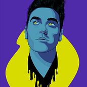 Morrissey. Traditional illustration project by Daniela Isceri - 11.08.2021