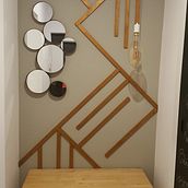 small apartment for rental. Interior Architecture, Interior Decoration & Interior Design project by Alexandra Tecşa - 11.08.2021
