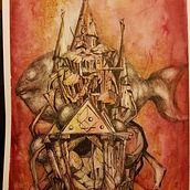 Some mixed-media drawings and sketches. Un progetto di Belle arti, Pittura, Pittura ad acquerello, Illustrazione tradizionale, Disegno, Disegno artistico, Sketchbook e Bozzetti di Samira Cherif - 08.11.2021