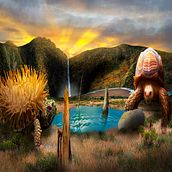 Mi Proyecto del curso: Tortugas (matte painting). Photograph, Photograph, Post-production, Photo Retouching, Digital Photograph, Photomontage, and Matte Painting project by William Cisneros Guerra - 10.23.2021