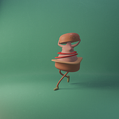 Mi Proyecto del curso: Introducción al diseño y modelado 3D con Blender. Character Design, 3D Modeling, Motion Graphics, and Product Design project by Juan M. Garbe - 11.09.2021