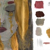 Mon projet du cours : Techniques d’illustration pour débloquer votre créativité Ein Projekt aus dem Bereich Design, Traditionelle Illustration, Bildende Künste, Malerei, Kreativität, Kreativität mit Kindern und Sketchbook von elodiedejoux - 09.11.2021