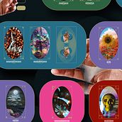 Cartas - SURREALTAROT. Design project by Manuel Tejera - 11.09.2021