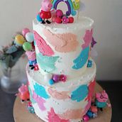 Mi Proyecto del curso: Cake design: técnicas decorativas modernas. Un proyecto de DIY y Diseño de Virginia Méndez Cabrera - 07.11.2021