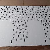 Mi Proyecto del curso: Serigrafía textil: diseña y estampa tus patrones. Een project van Zeefdruk, Patroonontwerp,  Modeontwerp y Printen van Daniel Rodrigo Amezcua Estrada - 08.11.2021