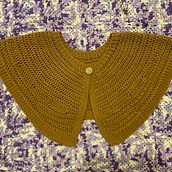 Crochet collar. Design project by Lina - 11.10.2021