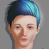 Meu projeto do curso: Iluminação e cor para retratos digitais no Photoshop. Un proyecto de Ilustración tradicional, Ilustración digital y Pintura digital de Dielson Simplício - 06.11.2021
