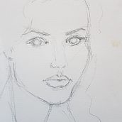 My project in Expressive Portrait Drawing with Soft Pastels course. Traditional illustration, Fine Arts, Drawing, Portrait Drawing, and Artistic Drawing project by Ivana Metelková - 11.11.2021