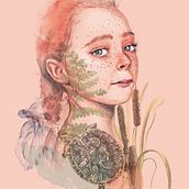 My project in Illustrated Portrait in Watercolor course. Traditional illustration, Fine Arts, Painting, Drawing, Watercolor Painting, Portrait Drawing, and Artistic Drawing project by Francine Levesque - 11.11.2021