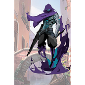 Omen from Valorant. Design, Video Games, Game Design, Character Design, Traditional illustration, and Digital Illustration project by Blancy - 03.13.2021