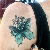 cover mariposa. Tattoo Design project by Juan Rodriguez Familia - 11.11.2021