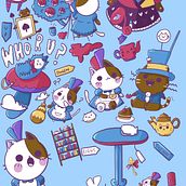 Mi Proyecto del curso: Ilustración de una historia con estilo kawaii. Un proyecto de Ilustración tradicional, Diseño de personajes, Ilustración digital y Manga de Alessia Giannetti - 11.11.2021
