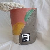 Colourful Concrete Doorstops. Arts, Crafts, Creativit & Interior Decoration project by Rob Cockroft - 11.12.2021