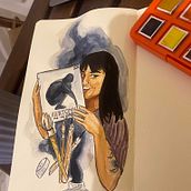 My project in Daily Sketching for Creative Inspiration course. Traditional illustration, Sketching, Creativit, Drawing, and Sketchbook project by Ia Tsvetanova - 11.12.2021