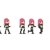 Mi Proyecto del curso: Introducción al diseño de personajes en pixel art. Un progetto di Character design, Videogiochi, Pixel art e Progettazione di videogiochi di David Ugalde - 13.11.2021