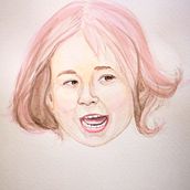 My project in Contemporary Portraiture in Watercolor course. Fine Arts, Painting, Watercolor Painting, and Portrait Drawing project by nasten13ka - 11.13.2021