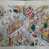 My project in The Art of Sketching: Transform Your Doodles into Art course. Un projet de Illustration traditionnelle, Dessin au cra, on, Dessin , et Carnet de croquis de marianthi_andreopoulou - 13.11.2021