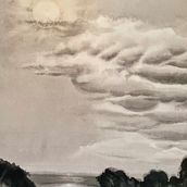 My project in Introduction to Sumi-e Painting course. Drawing, Traditional illustration & Ink Illustration project by joyk - 12.29.2021