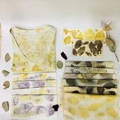 Mi Proyecto del curso: Impresión botánica en textil y papel. Arts, Crafts, Fashion Design, DIY, Textile D, and eing project by Johana Marcela - 11.04.2021