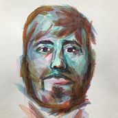 Mein Kursprojekt: Artistische Aquarellporträts. Painting, Watercolor Painting, and Portrait Drawing project by Bea - 11.14.2021