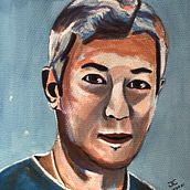 My project in Artistic Portrait with Watercolors course. Fine Arts, Painting, Watercolor Painting, and Portrait Drawing project by JC Norte - 10.28.2021