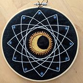 Premières broderies. Embroider project by Carole Villard - 11.14.2021