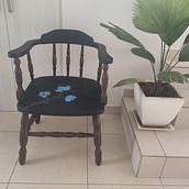 Mi Proyecto del curso: Upcycling de muebles vintage con técnicas de pintura. Arts, Crafts, Furniture Design, Making, Interior Design, Painting, DIY, Woodworking, Upc, and cling project by Mariana Paredes - 11.14.2021