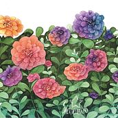 Mein Kursprojekt: Schöpfung von Farbpaletten mit Aquarell. Un progetto di Illustrazione tradizionale, Belle arti, Pittura, Pittura ad acquerello e Teoria del colore di Yvonne Matern - 14.11.2021