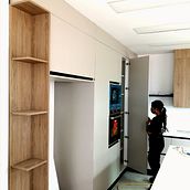 KITCHEN_THAYER. Architecture, Interior Design & Interior Architecture project by Aileen Labarca - 11.15.2021