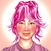 My project in Female Character Portraits in Procreate course. Un progetto di Illustrazione tradizionale, Illustrazione digitale e Disegno digitale di spatialartist - 15.11.2021