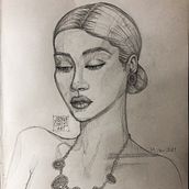 Mi Proyecto del curso: Sketchbook de retrato: explora el rostro humano . % Jessie Cortés tarafından hazırlanan Eskiz çizimi, Çizim, Portre Çizimi, Sanatsal Çizim, Ve Eskiz defteri projesi - 11.15.2021