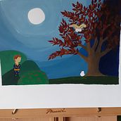 Mon projet du cours : Initiation à la gouache : voyage coloré au Japon. Traditional illustration, Fine Arts, Painting, and Gouache Painting project by mariefrance_louise - 11.15.2021