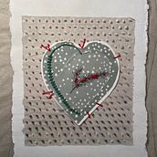 My project in Experimental Embroidery Techniques on Paper course. Embroider, Fine Arts, and Collage project by Claudia Butz - 11.15.2021
