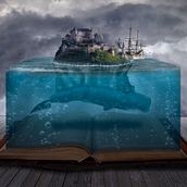 Libro de Sueños Magicos. Matte Painting project by Adilso Jose Chacón Pedreañez - 10.13.2021