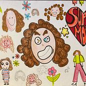 Mi Proyecto del curso: Técnicas de ilustración para desbloquear tu creatividad. Un proyecto de Diseño, Ilustración tradicional, Bellas Artes, Pintura, Creatividad, Creatividad con niños y Sketchbook de marianalopez15316 - 15.11.2021