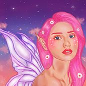 My project in Digital Fantasy Portraits with Photoshop course. Traditional illustration, Drawing, Digital Illustration, Portrait Drawing, Digital Drawing, and Digital Painting project by taylasavory - 11.15.2021
