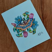 Mi Proyecto del curso: Dibujo y composición naturalista en acuarela. Un projet de Dessin, Illustration traditionnelle, Illustration naturaliste , et Aquarelle de Ana Karen Celis Quijano - 15.11.2021