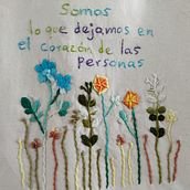 Mi Proyecto del curso: Letras bordadas: el hilo como herramienta gráfica. Embroider, and Textile Design project by Guillermo Valenzuela Mendoza - 11.16.2021