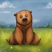 My project in Character Design: Teddy . Traditional illustration, Character Design, Drawing, and Digital Illustration project by Katsiaryna Lukashevich - 09.23.2021